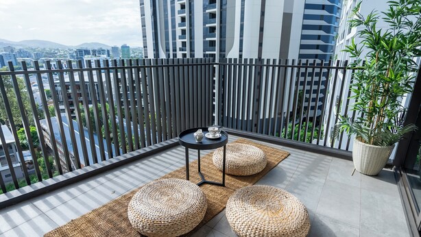 Property grounds - Artsy 2BR 2BA Retreat in West Village, West End Brisbane (West End)