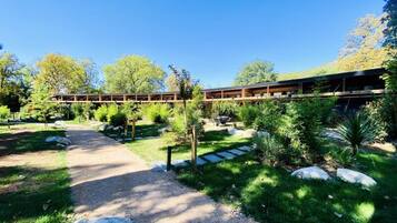 Khuôn viên nơi lưu trú