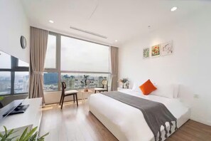 Family Suite, 3 Bedrooms, Club Lounge Access, City View | View from room - Bluesky Masteri Thao Dien Residence (An Khanh)