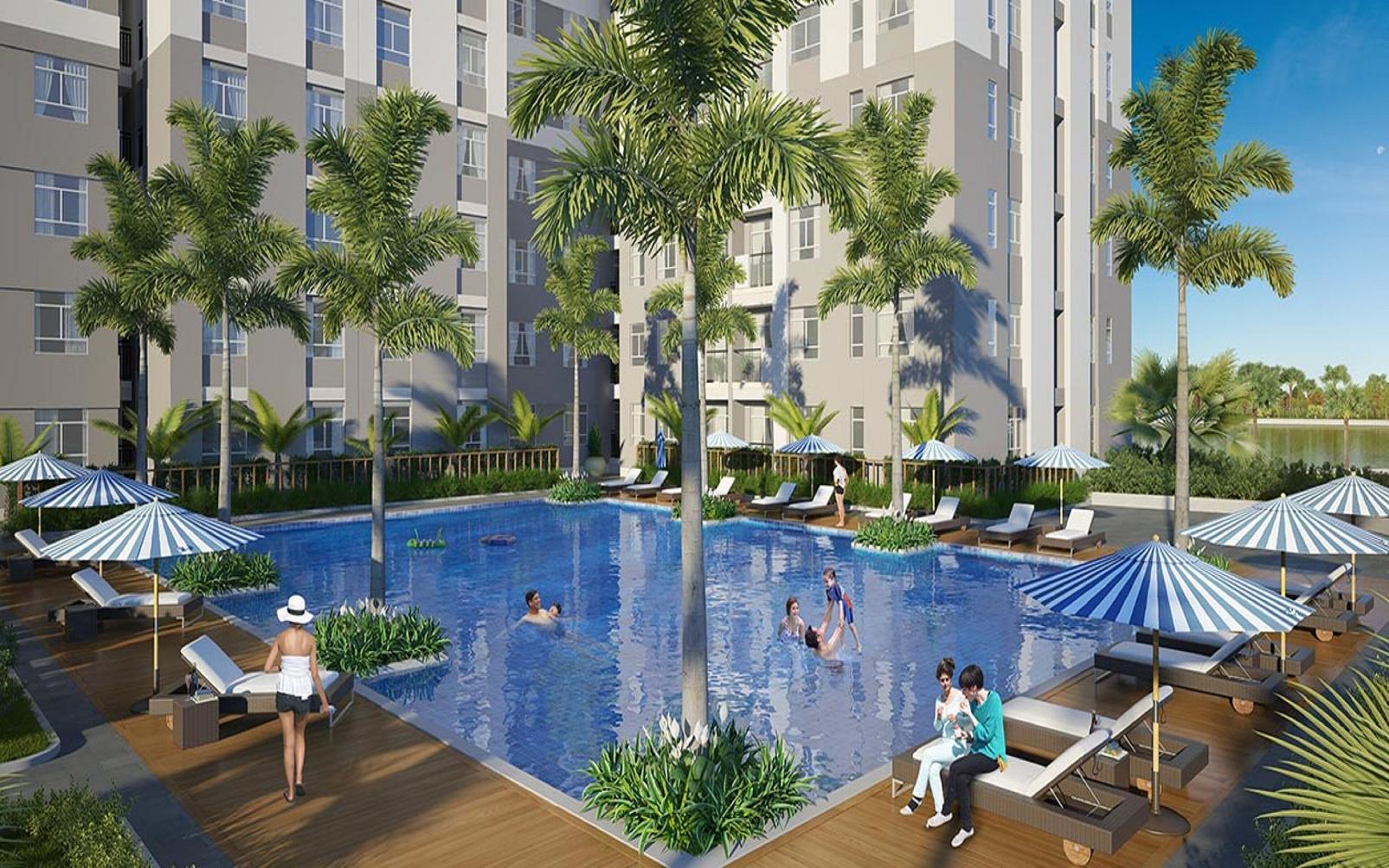 Quang cảnh từ phòng