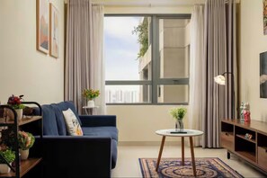 Egyptian cotton sheets, premium bedding, down duvets - Bluesky Masteri Thao Dien Residence (An Khanh)