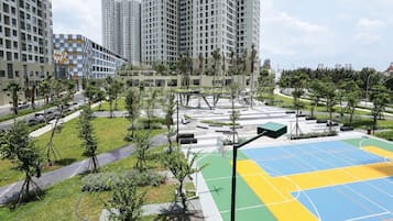 Voorkant van accommodatie