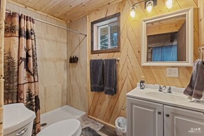 Handdoeken, zeep, shampoo, toiletpapier