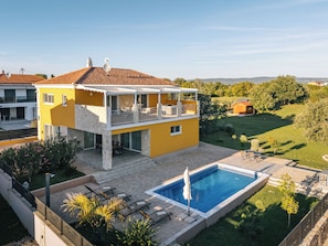 Outdoor pool - Ville Novak Villaggio  (Krnica)