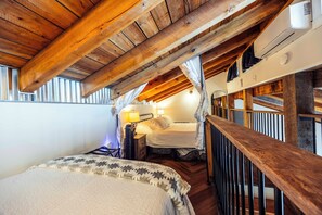 1 غرفة نوم وواي فاي وملاءات أسرّة