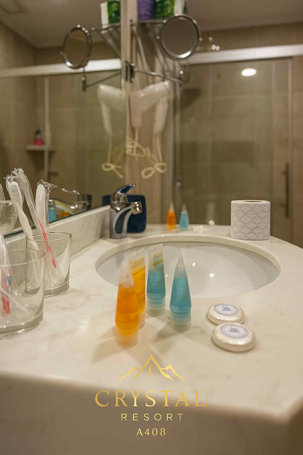 Hair dryer, toilet paper