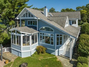 Exterior - Lake Shore Living - lakefront, pool, sleeps 16 (New Buffalo)