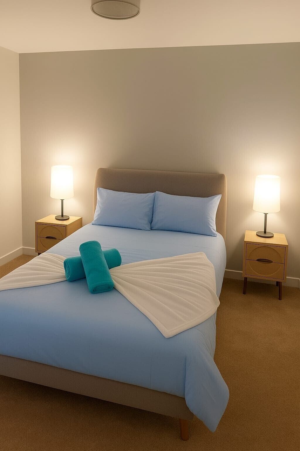 Iron/ironing board, internet, bed sheets