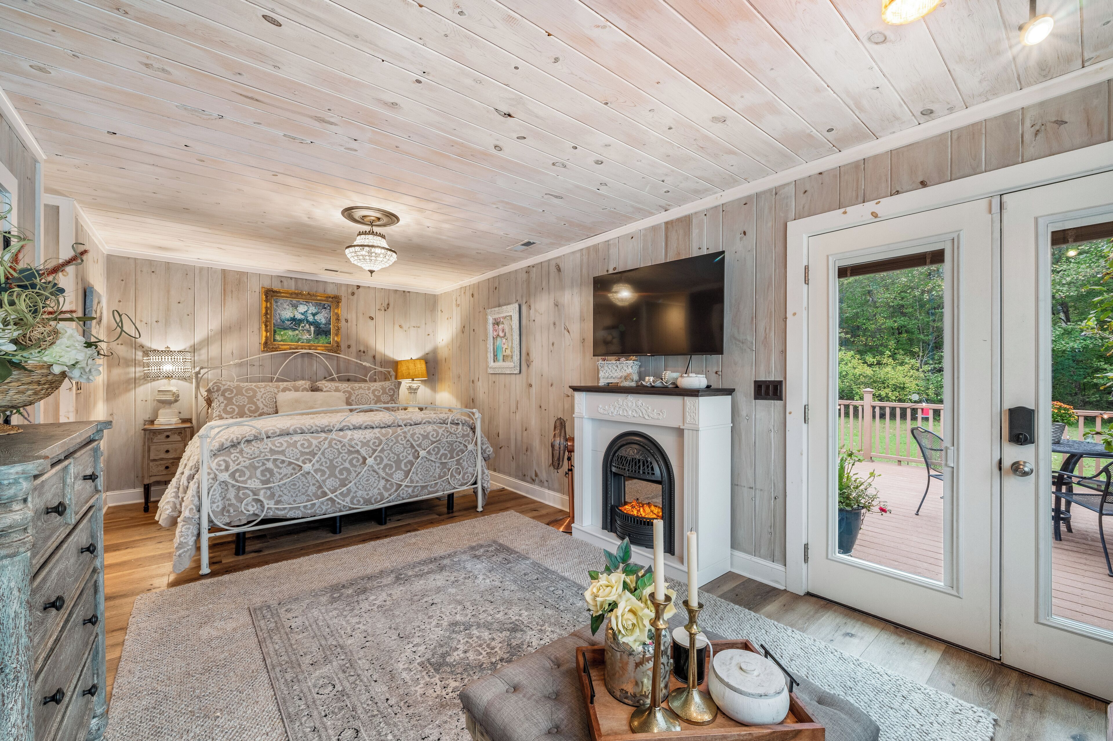 1 makuuhuone, vuodevaatteet