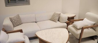Charming 1-bedroom apartment in peaceful Dakahlia Governorate with AC