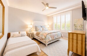 2 habitaciones, tabla de planchar con plancha y wifi gratis 