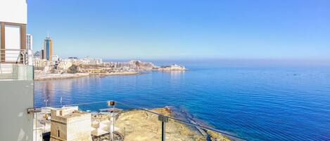 Blick von der Unterkunft