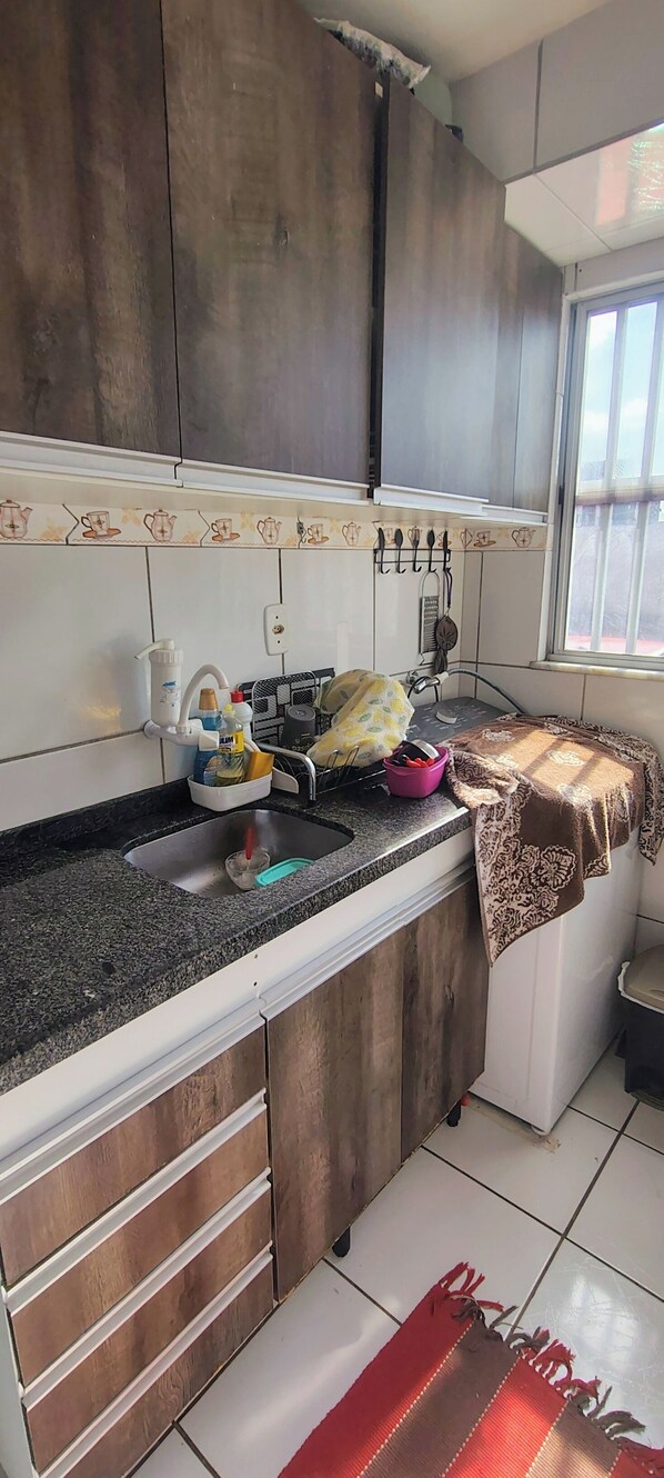 Microondas, placa de cocina