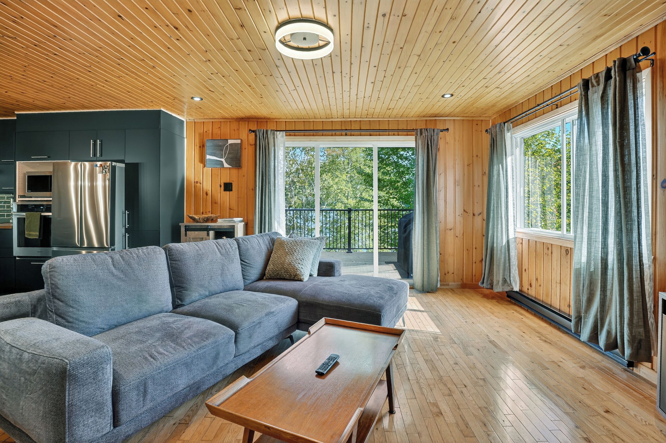 Una Smart TV, un reproductor de DVD, libros