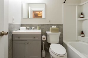 Hair dryer, towels