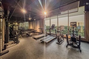 Fitness facility - Chic & Sleek Studio in Westwood Grande (Jumeirah Village Circle (JVC))
