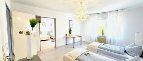 2 soveværelser, strygejern/strygebræt, Wi-Fi, sengetøj