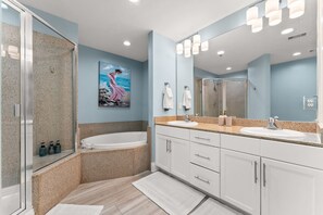 Hair dryer, towels - Gulf View 3BR Resort Condo with 5 Pools (Panama City Beach)