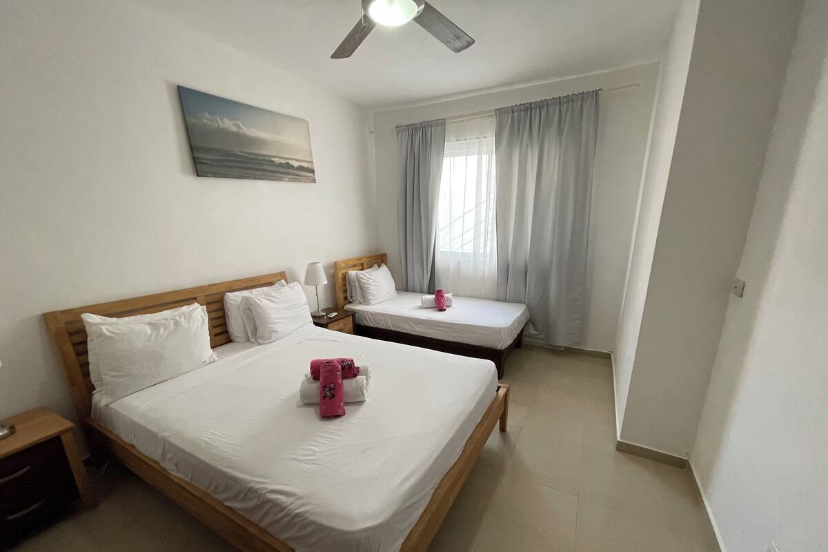 Superior Apartment, 2 Bedrooms, Poolside | In-room safe, free WiFi, bed sheets