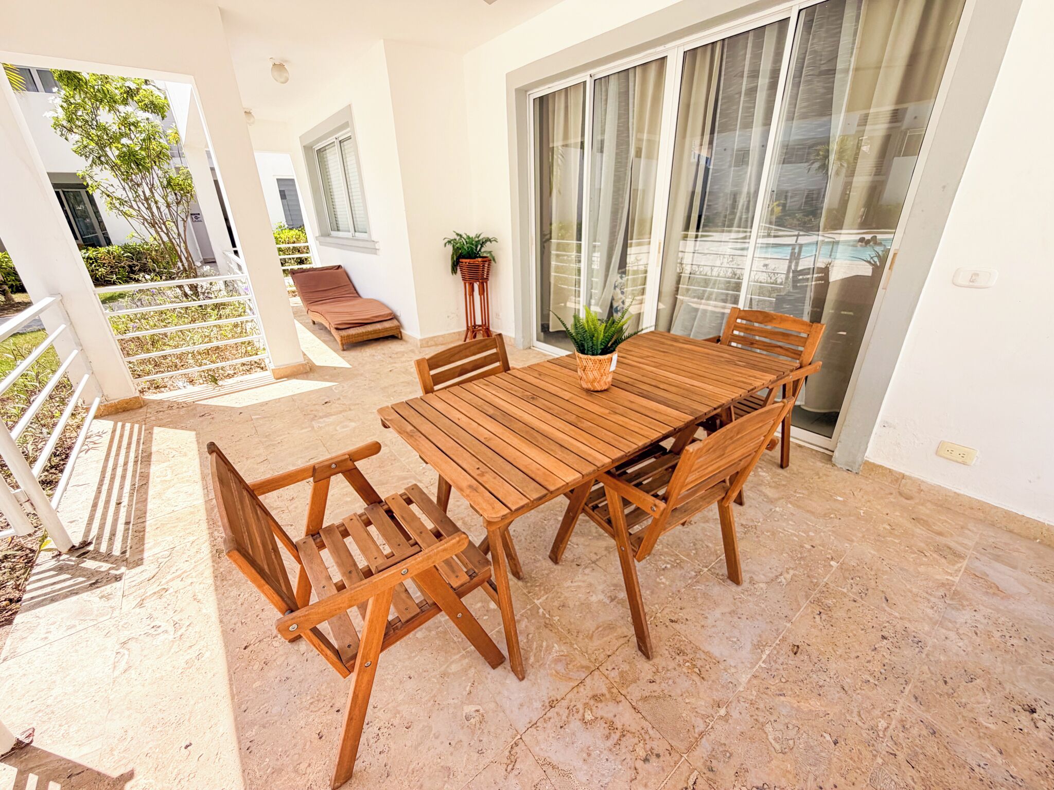 Superior Villa, 2 Bedrooms, Pool View | Terrace/patio