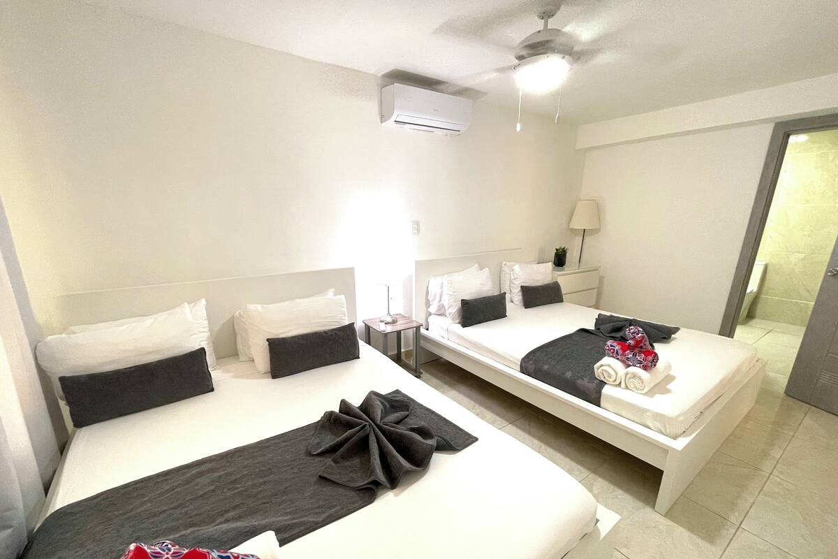 Family Villa, 3 Bedrooms, Garden Area | In-room safe, free WiFi, bed sheets