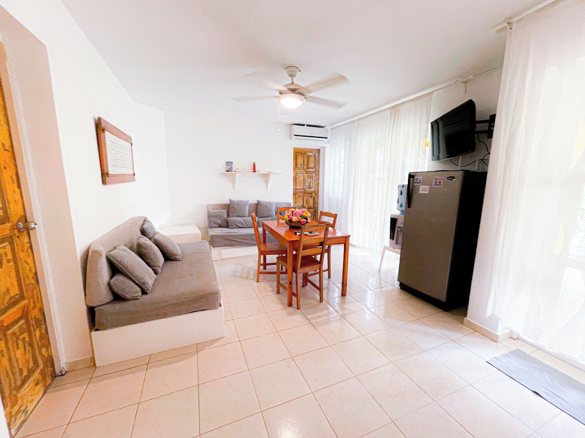 Classic Villa, 2 Bedrooms, Garden Area | Private kitchen | Fridge, stovetop, coffee/tea maker, cookware/dishes/utensils