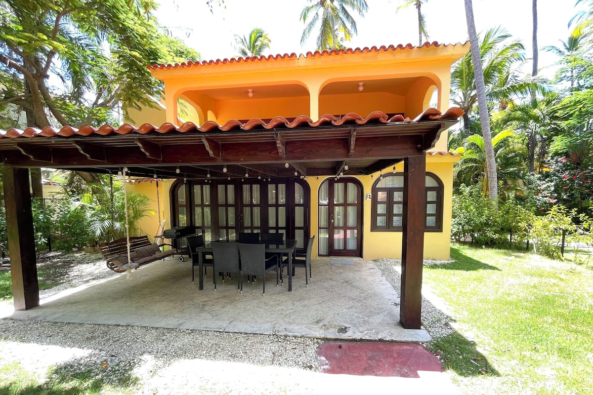 Grand Villa, 2 Bedrooms, Garden Area | Terrace/patio