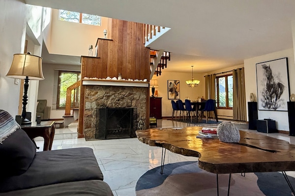 TV connectée, cheminée, chaßne hi-fi, écrans d'ordinateur