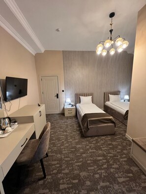 스탠다드 트윈룸 | 다리미/다리미판, 무료 WiFi