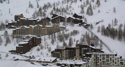 300m du centre station, 3ème étage, balcon, télévision, casier à ski, 25m², Isola 2000