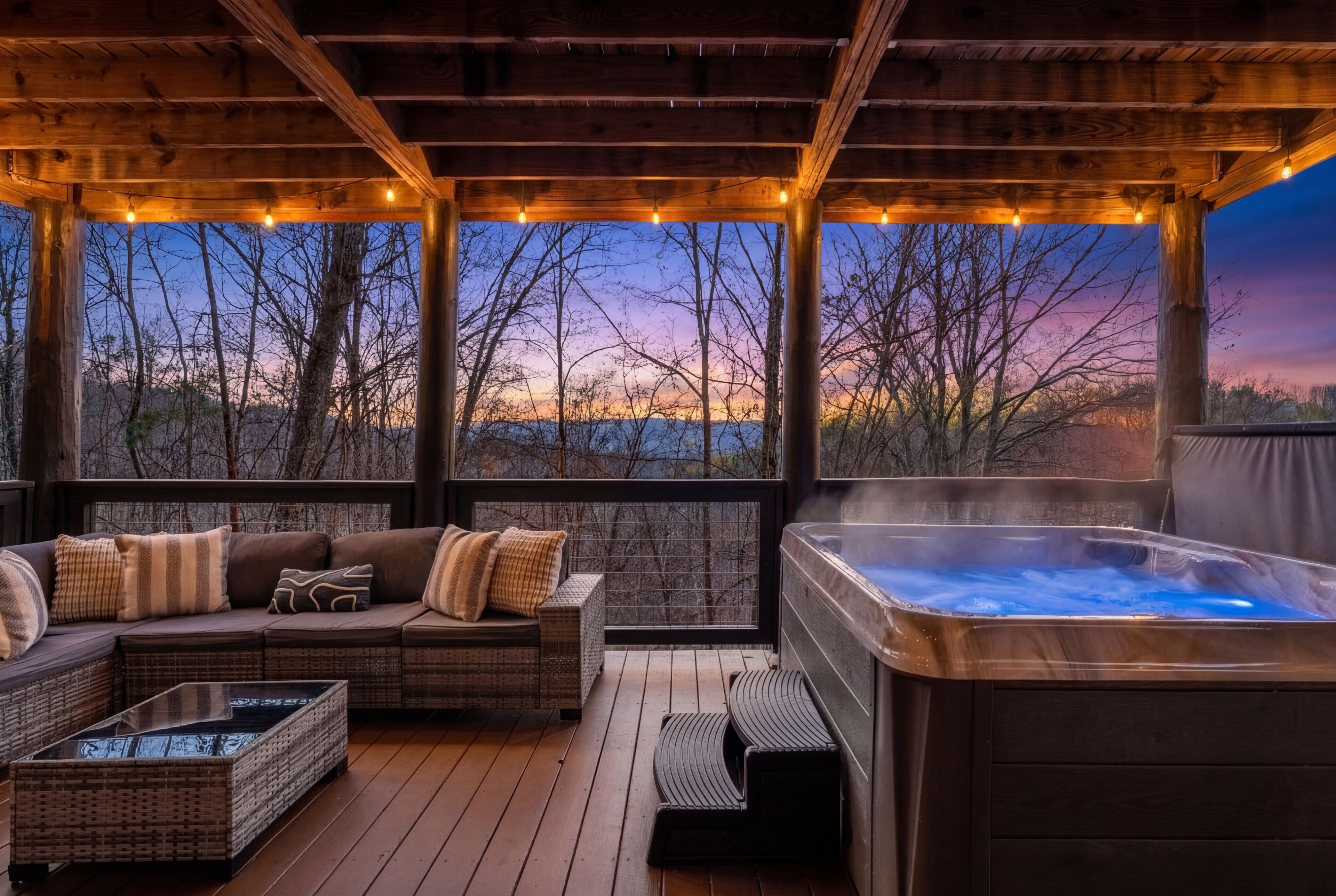 Baignoire à remous extérieure