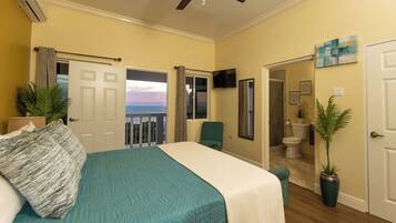Deluxe Single Room, Partial Sea View | In-room safe, desk, iron/ironing board, free WiFi