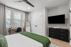 3 habitaciones, tabla de planchar con plancha y wifi gratis 