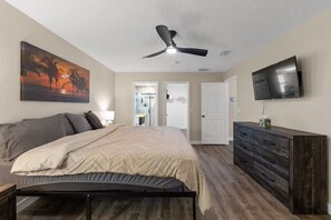 3 bedrooms, iron/ironing board, free WiFi, bed sheets