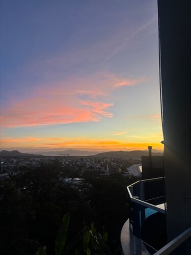 Beautiful penthouse with a view.
