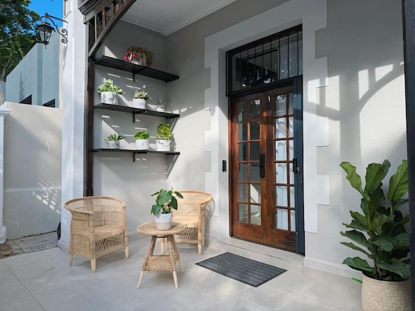 Deluxe Double Room, 1 Queen Bed, Patio, Ground Floor | Terrace/patio - Three Anchor Heart (Cape Town)