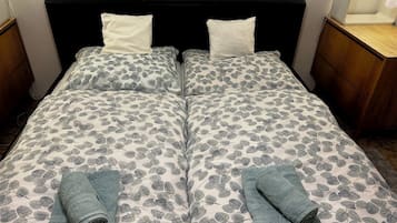 Blackout curtains, iron/ironing board, free WiFi