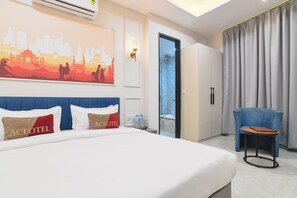 Premium Room | Desk, laptop workspace, iron/ironing board, free WiFi - Aceotel Select Virat, Vijay Nagar (Indore)