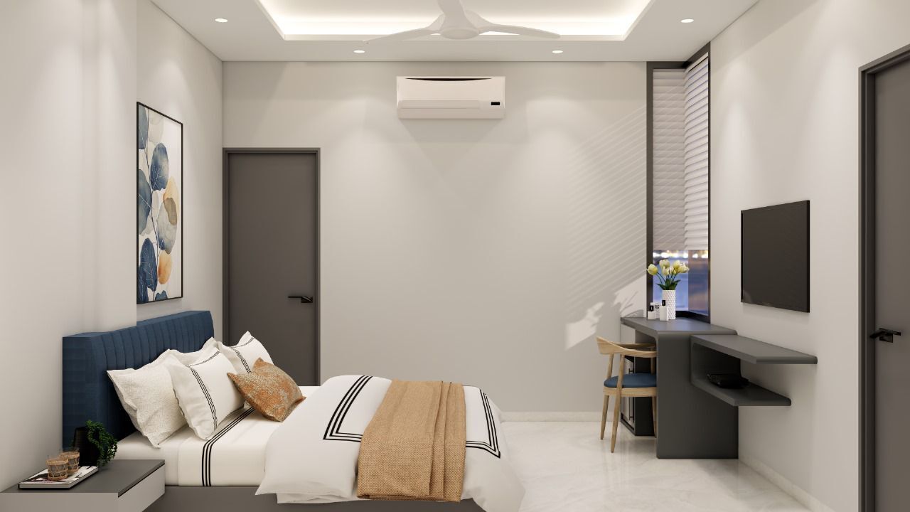 Habitación Deluxe | Escritorio y espacio para trabajar con un portátil