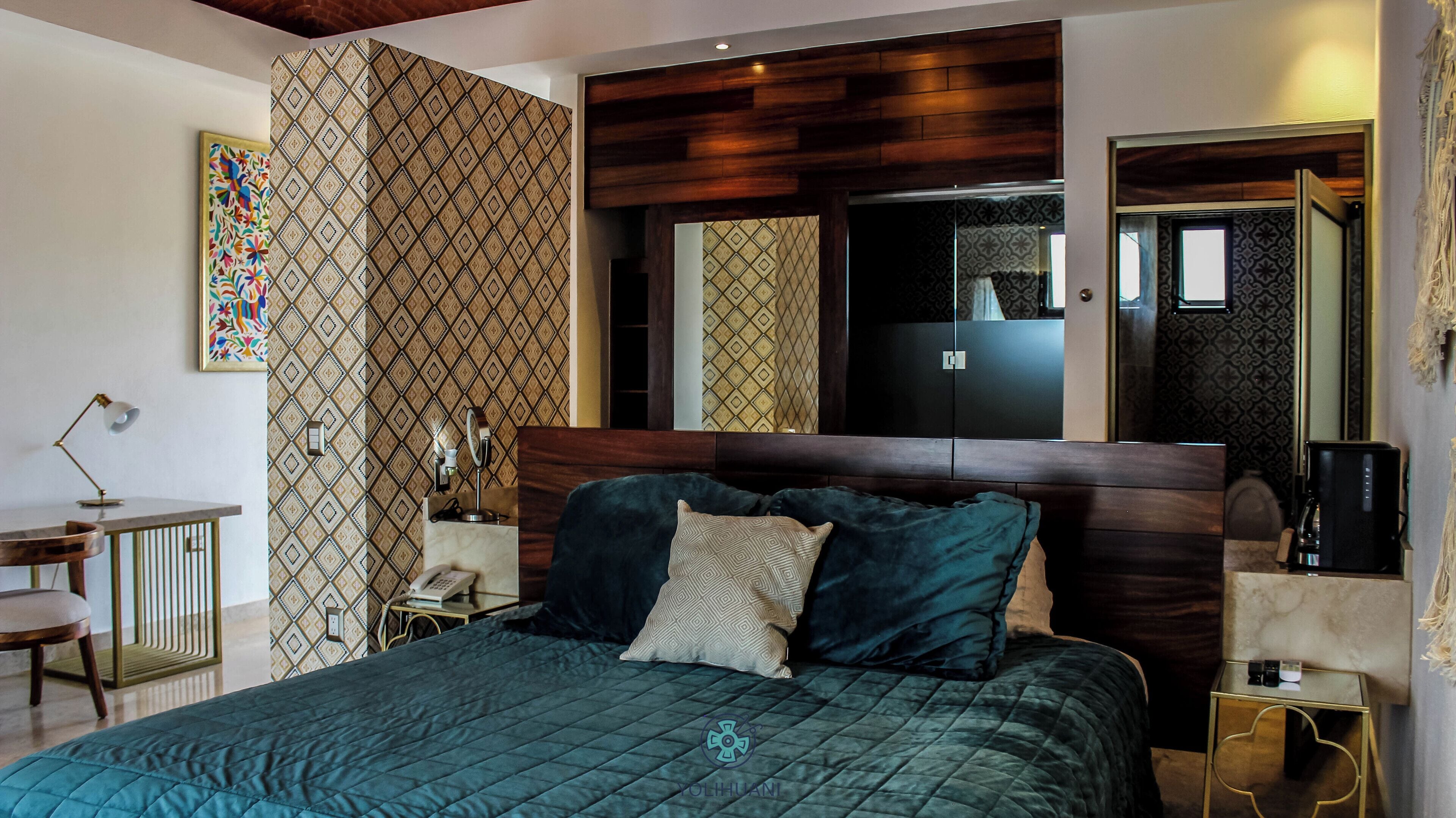 Master Suite con Balcón 116 | ตู้นิรภัยในห้องพัก, ห้องเก็บเสียง, เตารีด/โต๊ะรีดผ้า, Wi-Fi ฟรี