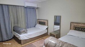 3 多间卧室、熨斗/熨衣板、免费 WiFi、床单