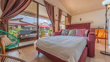 1 slaapkamer, een strijkplank/strijkijzer, wifi, beddengoed