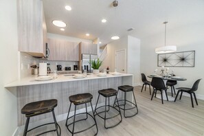 Dining - 3BR Villa | Heated Pool • Fireplace | ⭐10/10 | 20 Min Disney, Sleeps 6 (Clermont)