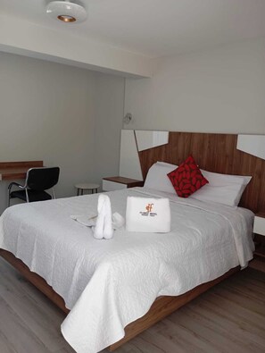 Desk, laptop workspace