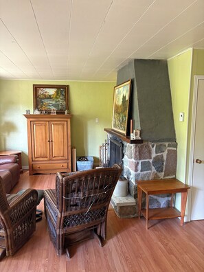 Living area - Chalet Bromont ski in/ski out (Bromont)
