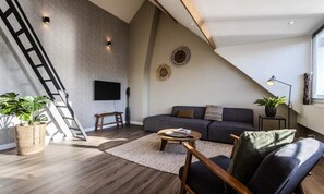 Living area - Apartments for 3 People (Zandvoort)
