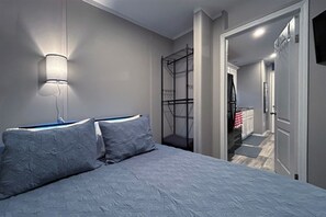 2 soverom, strykejern/-brett, wi-fi (inkludert) og sengetøy