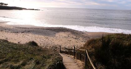 NEW!!! SEA VIEW with direct beach access at 110 m
