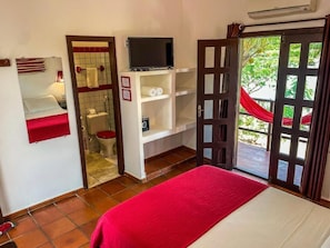 Superior Double Room, Balcony, Garden View | Minibar, in-room safe, laptop workspace, iron/ironing board - Pousada Atlantis (Jijoca de Jericoacoara)