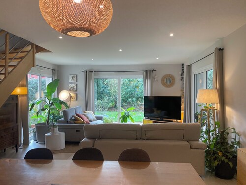 Maison familiale avec jardin 8 personnes